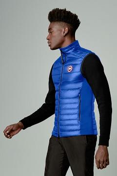 Chamarras Canada Goose Hombre México - PBI Hybridge Lite Chalecos Azules JS4650723